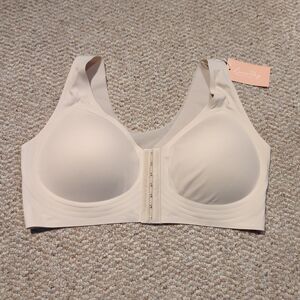 Luna Hug Embrace Your Curves Bra 3XL Nude Beige Bra Front Closure